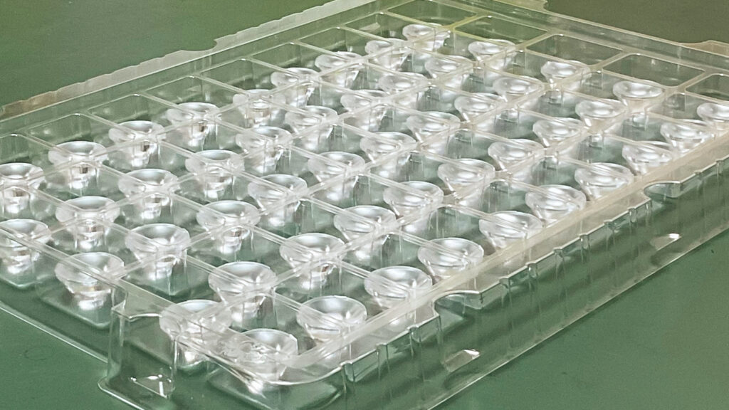 検品された後の製品写真